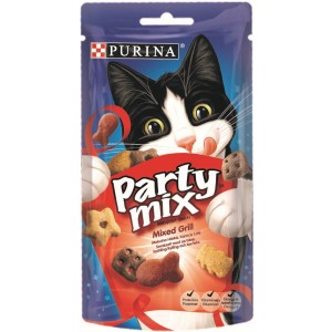FELIX PARTY MIX gardumi kaķiem Mixed Grill 60g