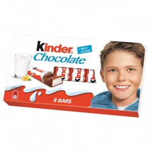 KINDER CHOCOLATE piena šokolāde bērniem, 100g