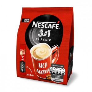 NESCAFE Classic 3in1 šķīstošā kafija (20x16.5g), 330g