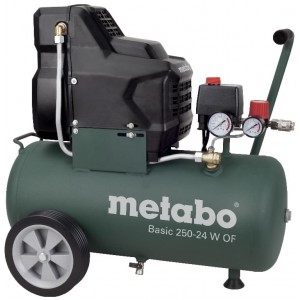 Kompresors Basic 250-24 W OF, bez eļļas, Metabo