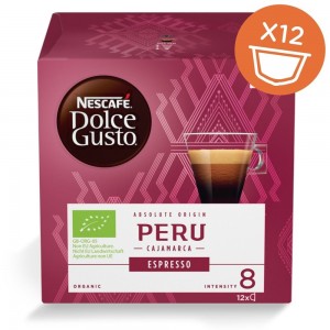 NESCAFE Dolce Gusto ORGANIC kafija Espresso Peru, 84g