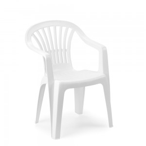 Krēsls plastmasas Altea balts